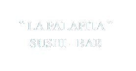 Sushi at La Palapita in solaris cancun