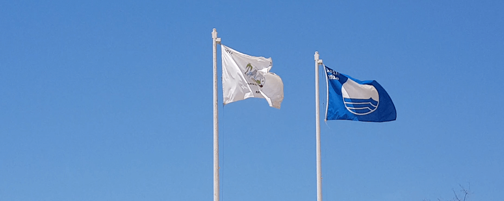 Certificado Blue Flag en la playa Santa Maria en Los Cabos