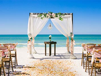 Ceremonia para tu boda en la playa