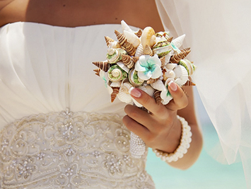 ramo de novia especial para tu boda en la playa